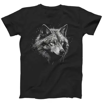 Vlk dravý Charakter T-shirt pre Mužov a Ženy | Aj v Plus Veľkosti